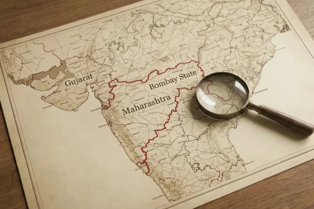 Why was Bombay Split into Maharashtra and Gujarat