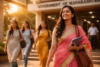 What is Maharashtra’s “Come Early, Go Early” policy for its women employees residing in the Mumbai Metropolitan Region area.