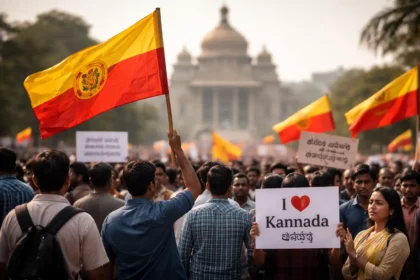 Again‍st Hindi I‌mposition: Prot‌ect‌i​ng Linguistic Dive​rsity in Karna‍taka‍ an⁠d Bengaluru