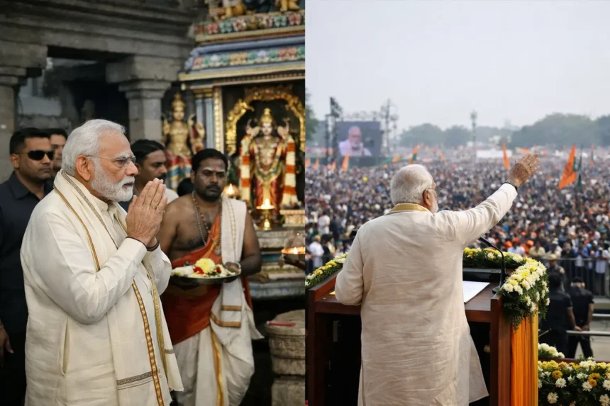Modi's Tamil Nadu Visit: An Election Stunt Disguised as Development When Project Launches Are Used as Election Rallies