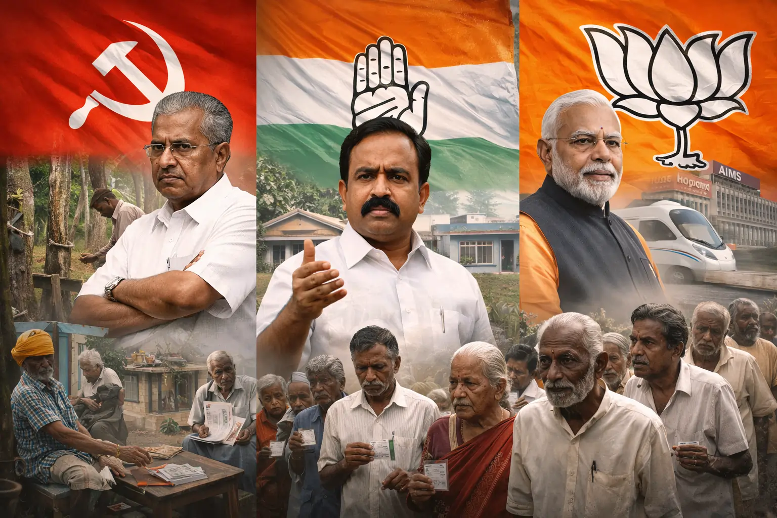 Election Manifesto Contest in Kerala: National Vision of BJP versus Welfare Politics