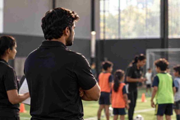 Coaches Overseeing Youth Sports Training compressed
